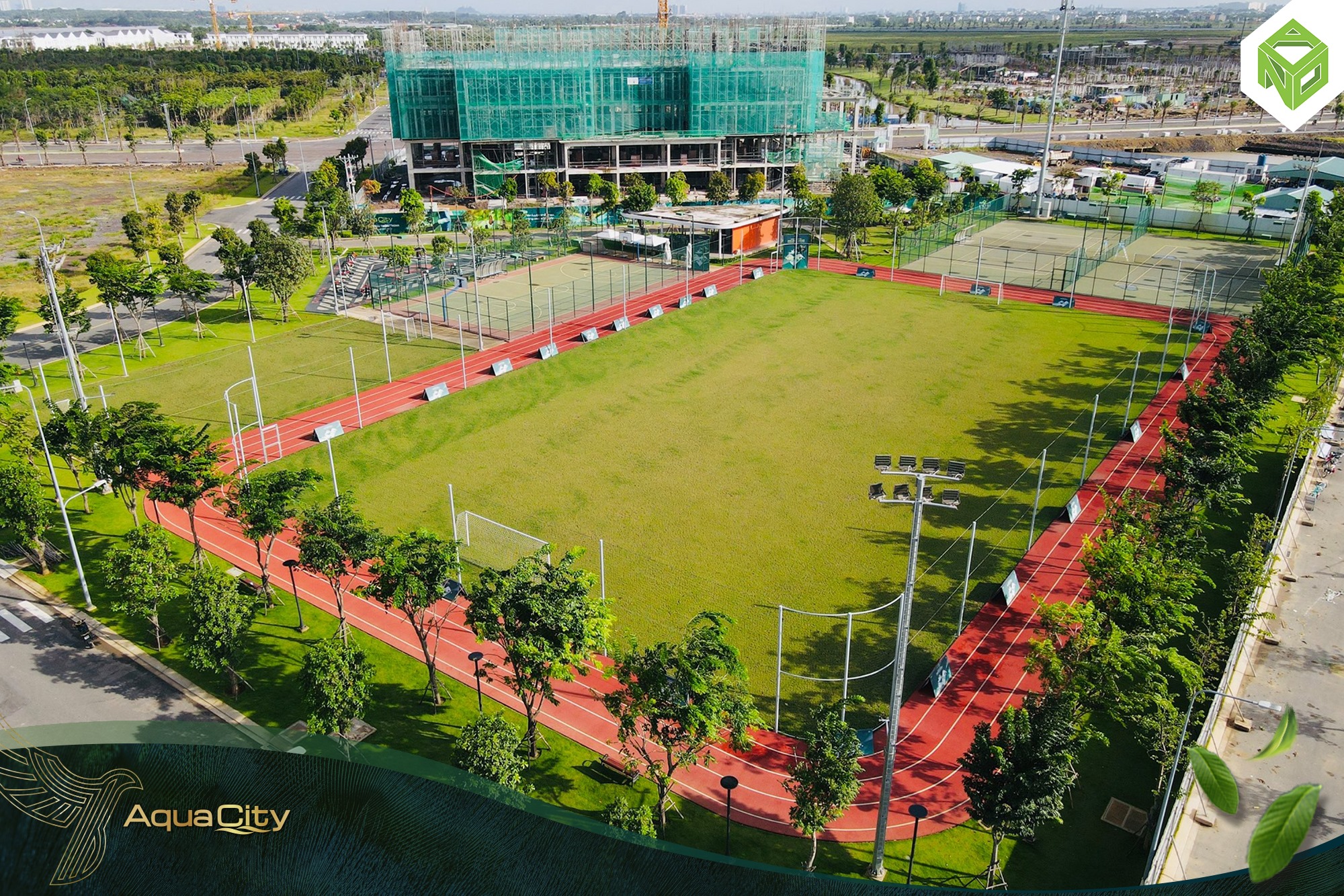 CẬN CẢNH TIẾN ĐỘ DỰ ÁN AQUA CITY THÁNG 9.2021 .