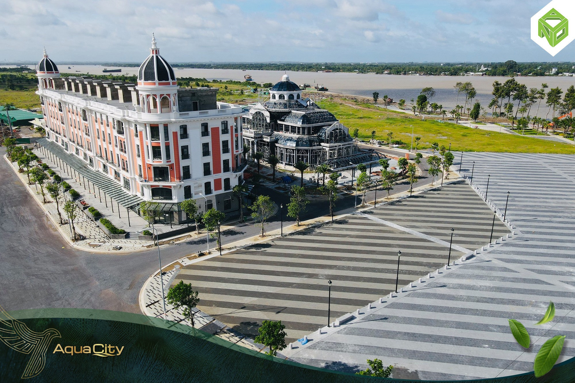 CẬN CẢNH TIẾN ĐỘ DỰ ÁN AQUA CITY THÁNG 9.2021 .