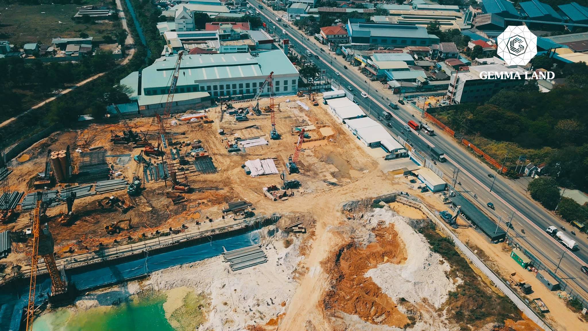 Tiến độ Astral City Bình Dương Gemma Land