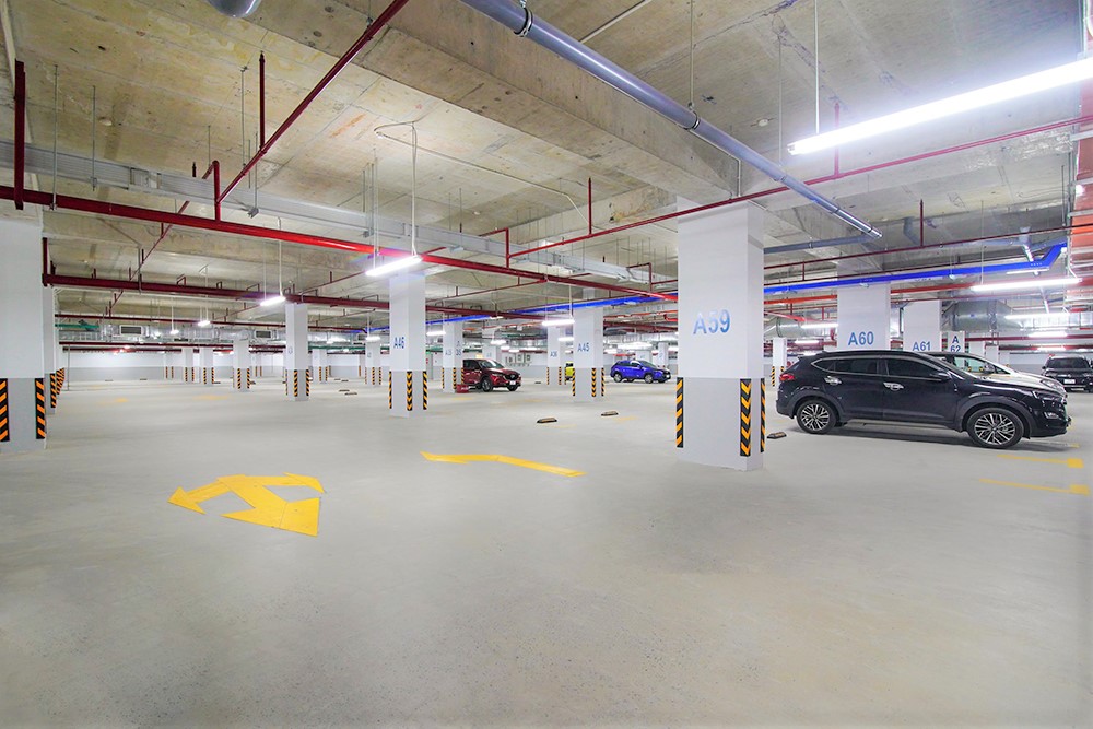 Hệ thống hầm giữ xe Lavita Charm Thủ Đức