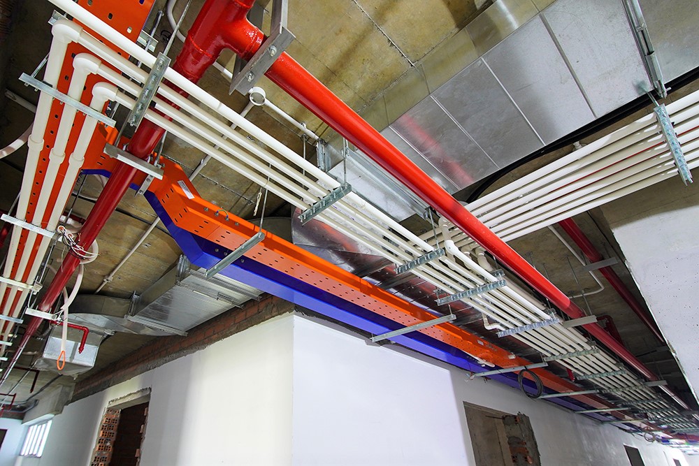 Hoàn thành hệ thống M&E hành lang tầng 34 Block Mercury và Block Uranus Q7 SaiGon Riverside