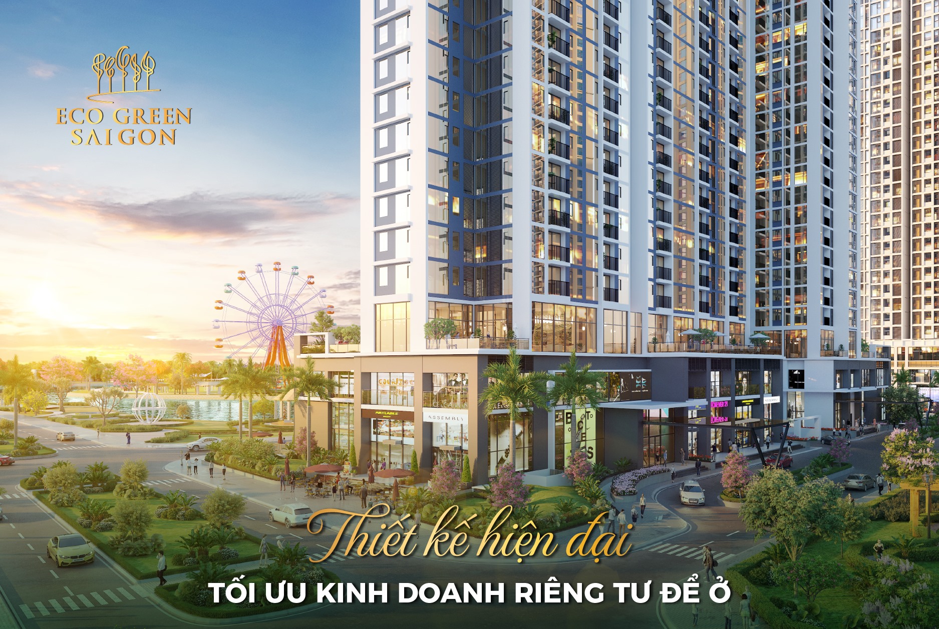 KHÁM PHÁ THIẾT KẾ SHOPHOUSE ECO GREEN SAIGON