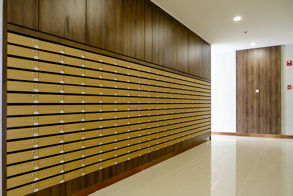 Khu vực thùng thư tập trung Q7 Boulevard