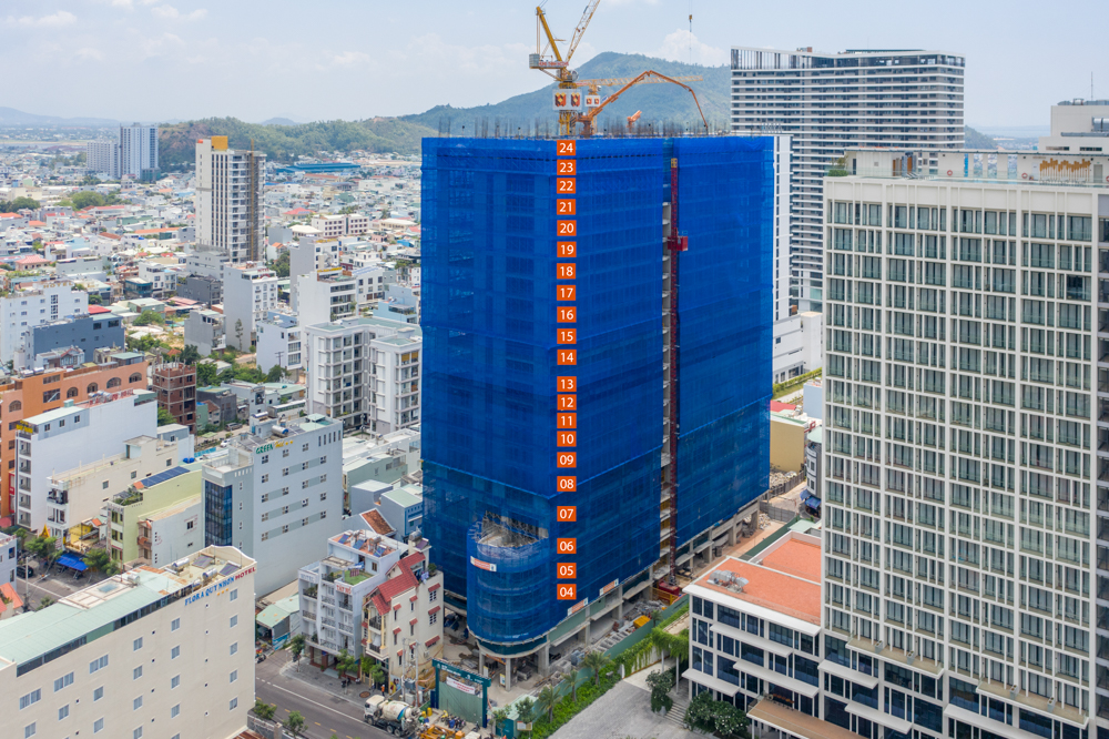 uy Nhơn Melody - Hình ảnh thi công đến ngày 08-06-2021