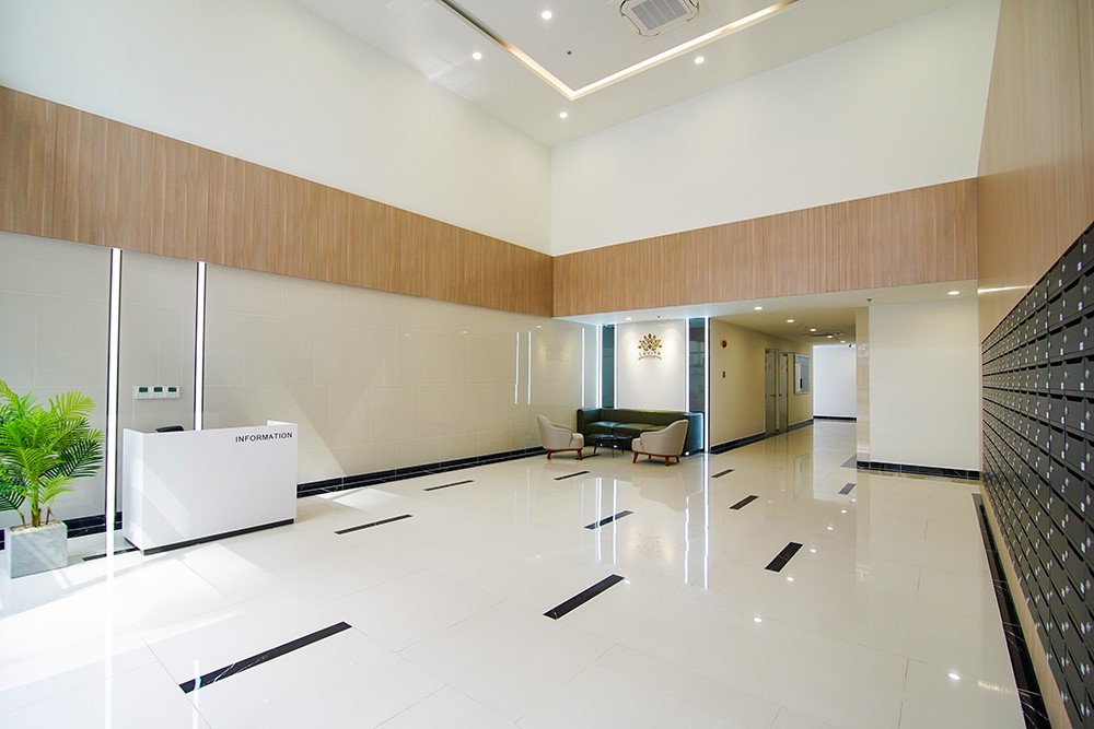 Sảnh đón khu căn hộ Lavita Charm