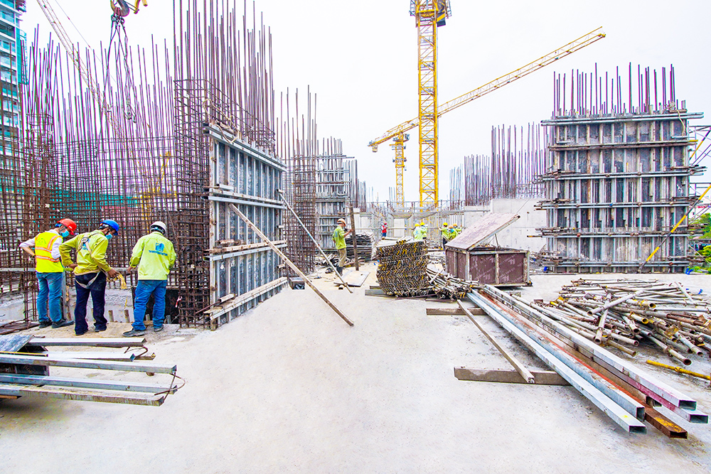 Vung Tau Pearl - Hình ảnh xây dựng tháng 07.2021