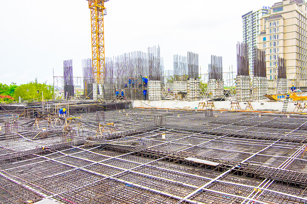 Vung Tau Pearl - Hình ảnh xây dựng tháng 07.2021