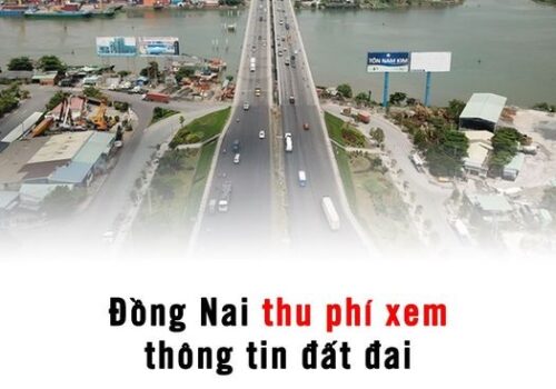 Đồng Nai Thu Phí xem thông đất đai