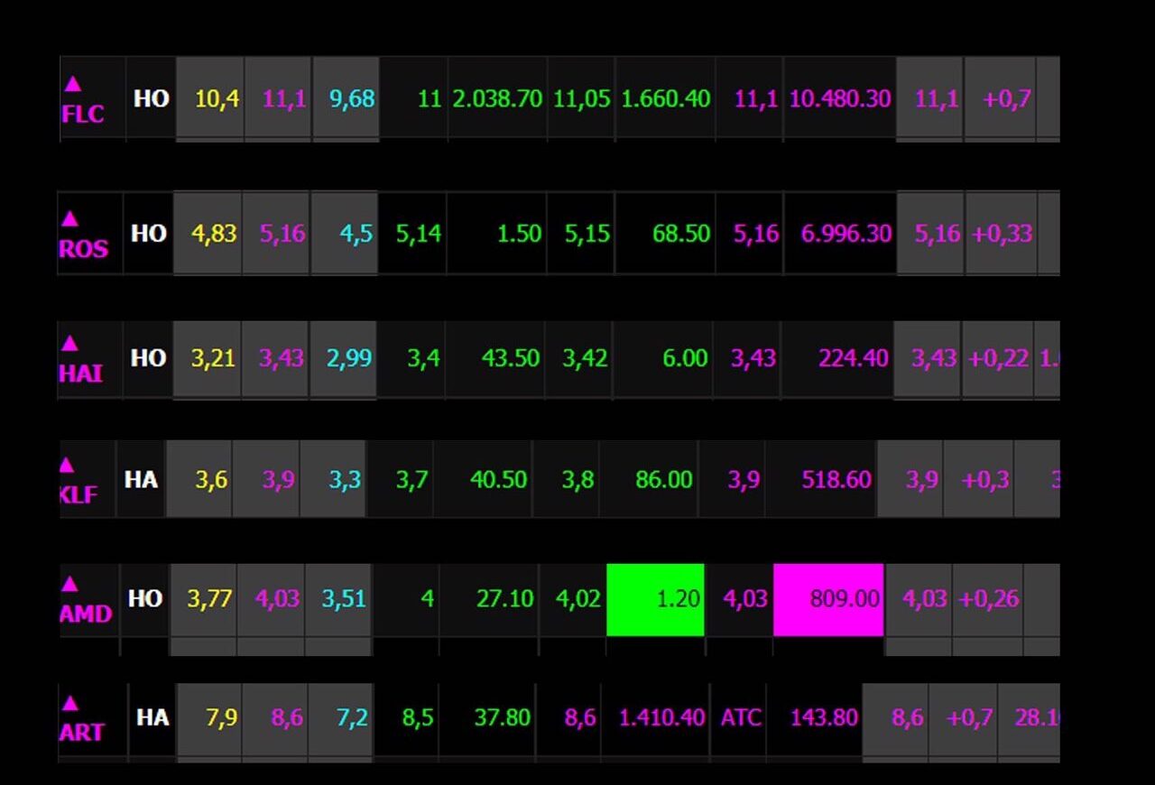 Dòng chứng khoán FLC Trịnh Văn Quyết