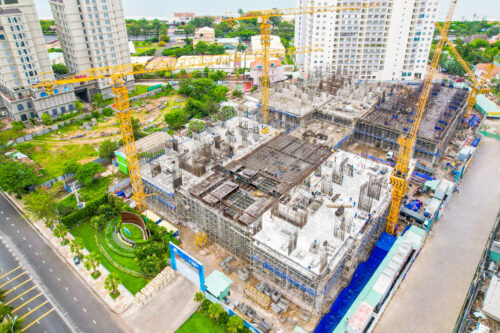 Vung Tau Pearl - Hình ảnh xây dựng tháng 07.2021