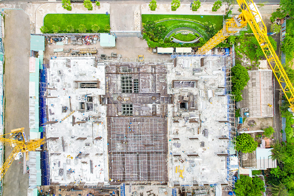 Vung Tau Pearl - Hình ảnh xây dựng tháng 07.2021