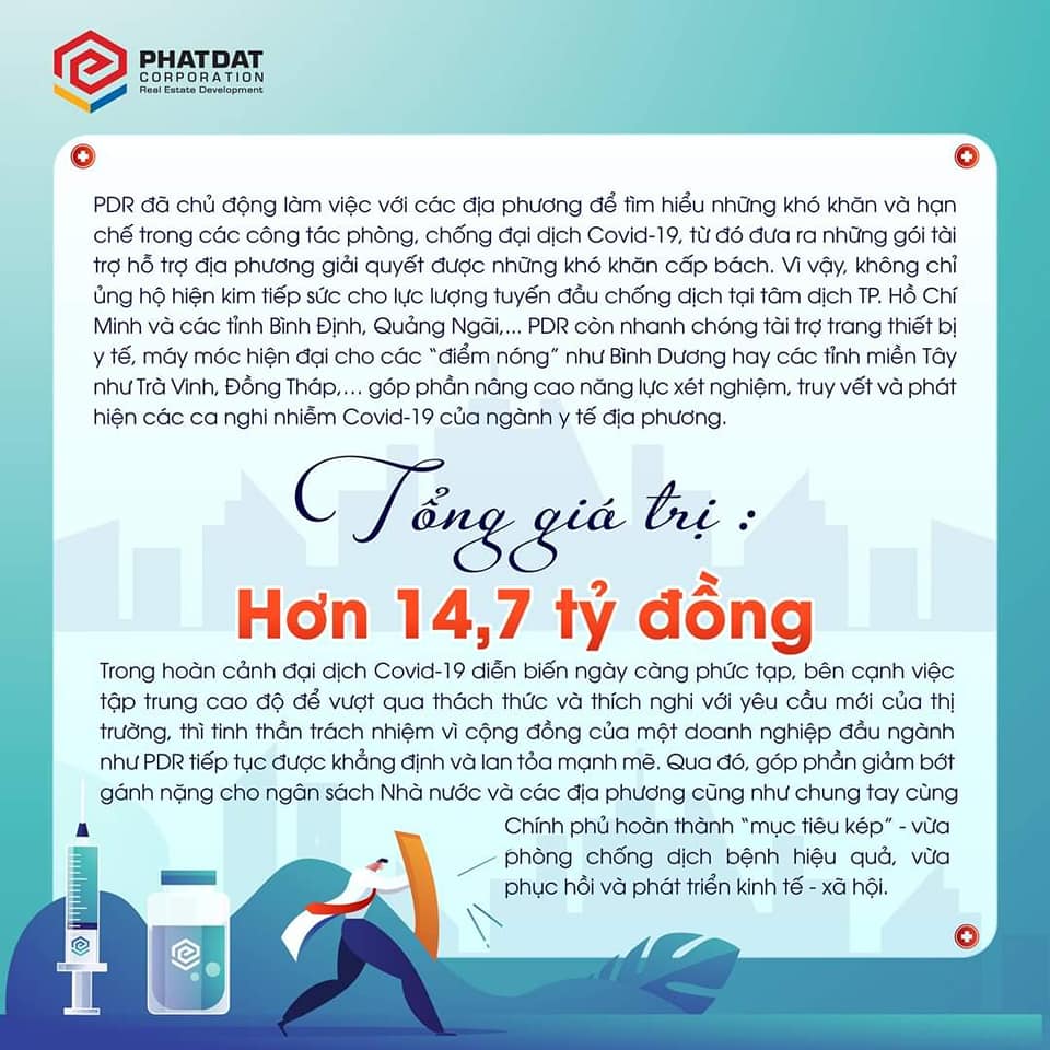 PHÁT ĐẠT CHUNG TAY CÙNG CỘNG ĐỒNG .