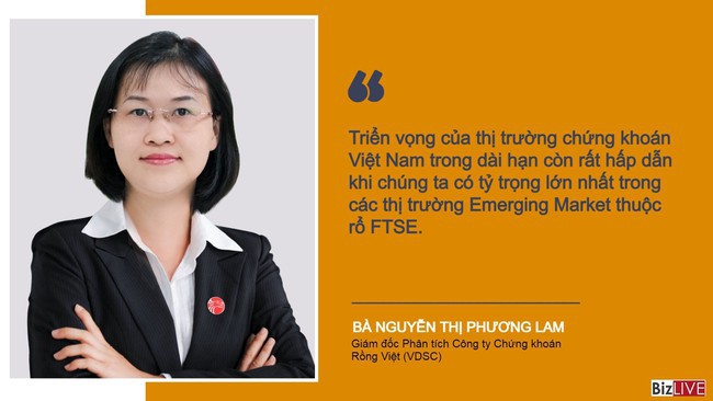 bà Nguyễn Thị Phương Lam, Giám đốc Phân tích - Công ty Chứng khoán Rồng Việt