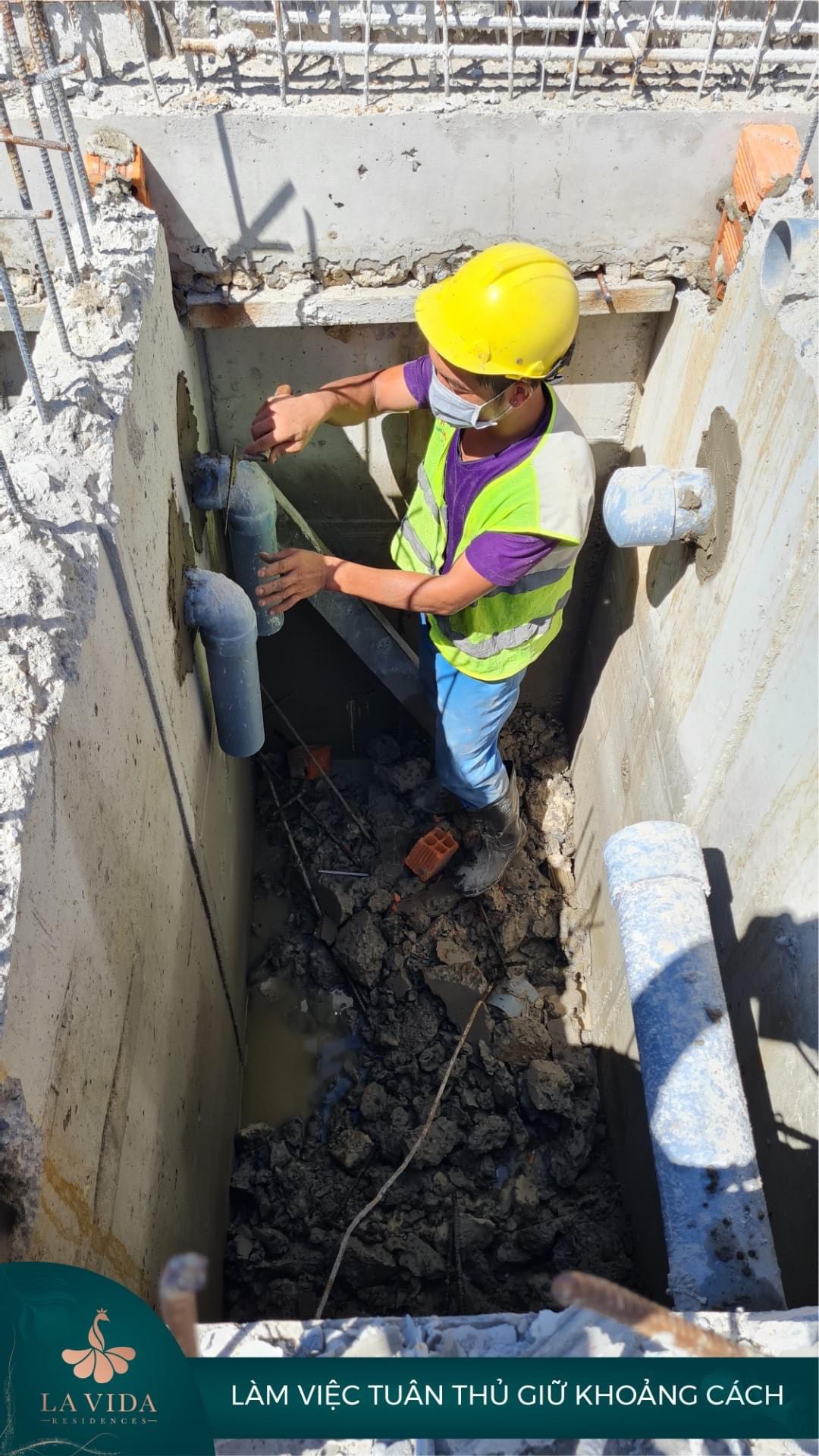 La Vida Residences - vượt tiến độ đề ra trong bối cảnh dịch bệnh