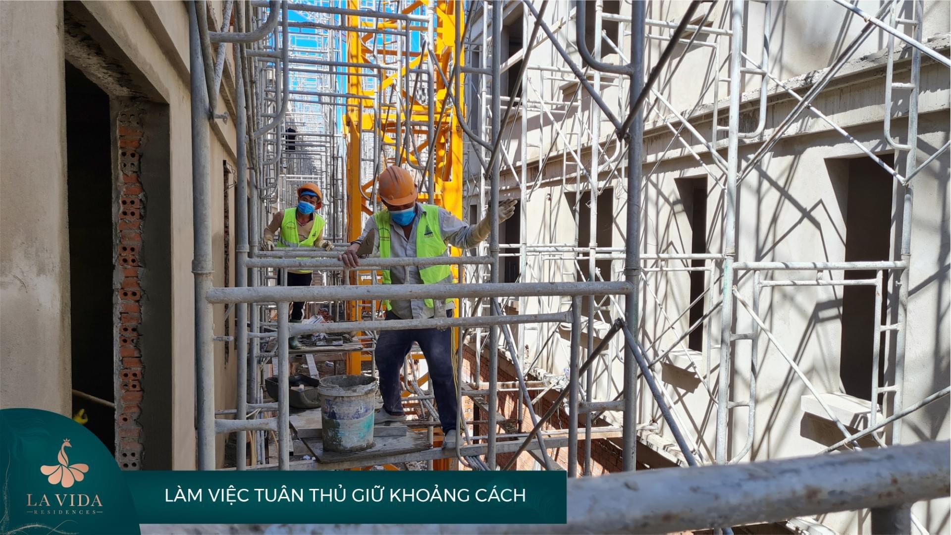 La Vida Residences - vượt tiến độ đề ra trong bối cảnh dịch bệnh