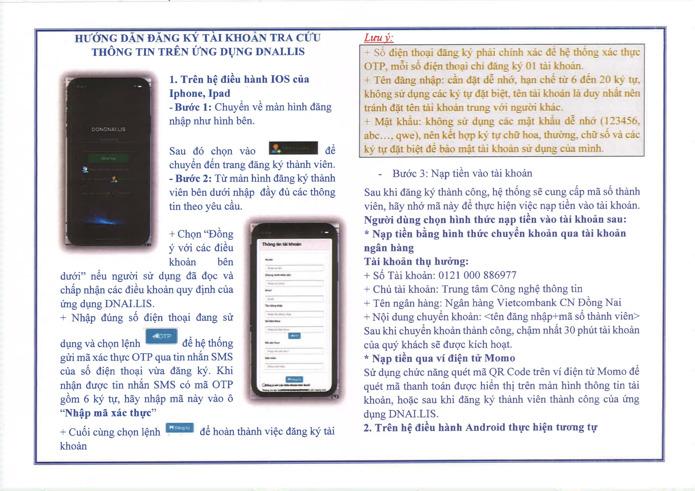 Cách đăng ký thành viên DNAILIS & Tra cứu đất đai Đồng Nai năm 2021