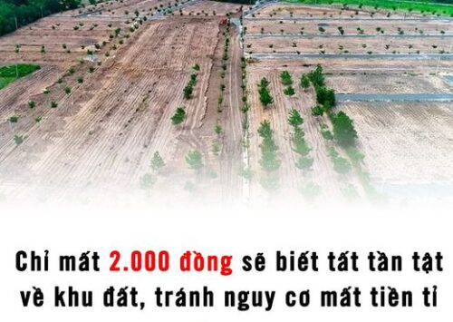 Chỉ mất 2.000 đồng sẽ biết tất tần tật về khu đất Đồng Nai