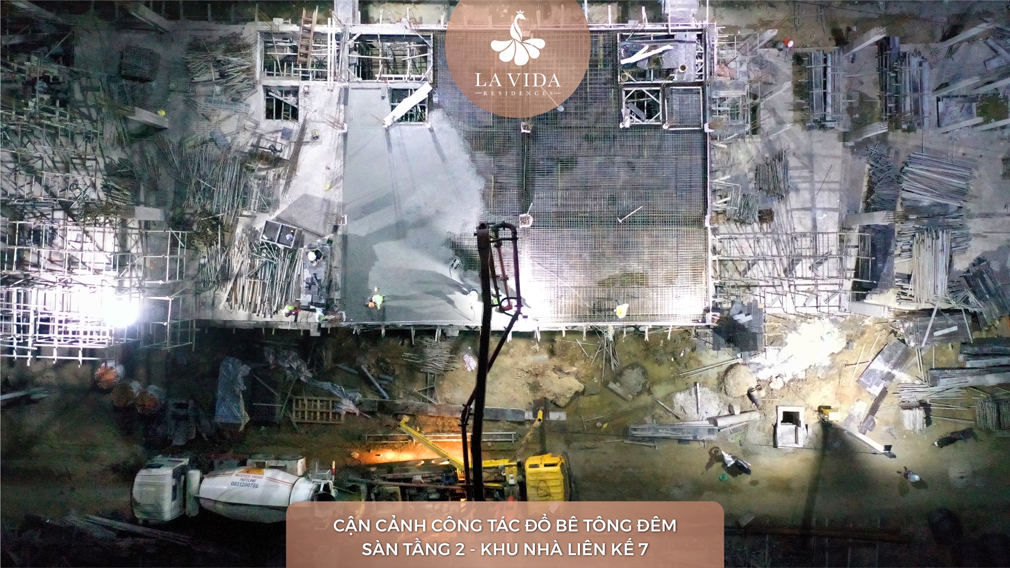 DỰ ÁN LA VIDA RESIDENCES THI CÔNG - GEMMA LAND VŨNG TÀU