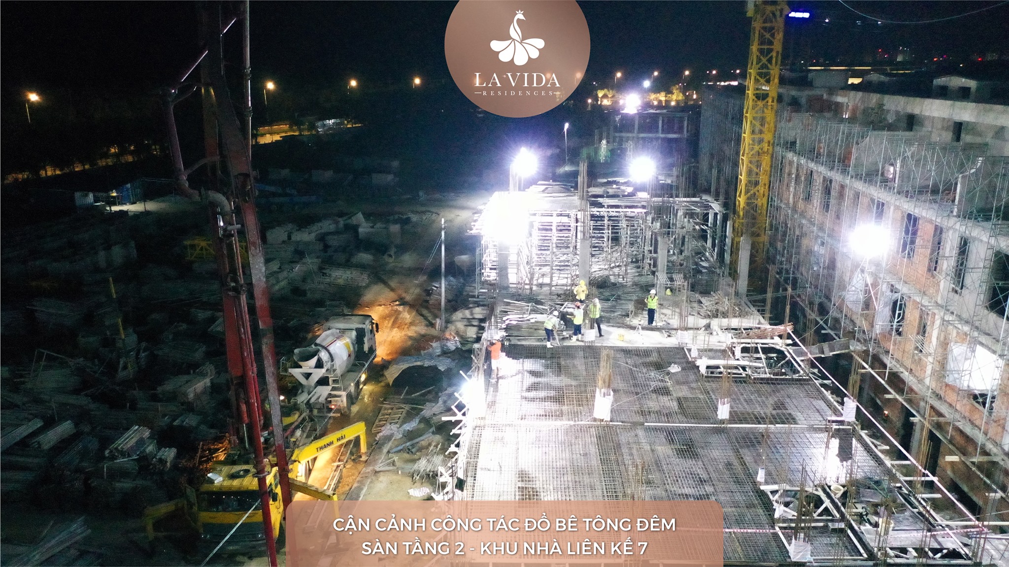 DỰ ÁN LA VIDA RESIDENCES THI CÔNG - GEMMA LAND VŨNG TÀU