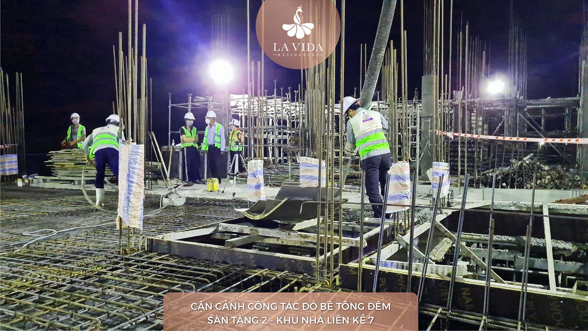 DỰ ÁN LA VIDA RESIDENCES THI CÔNG - GEMMA LAND VŨNG TÀU