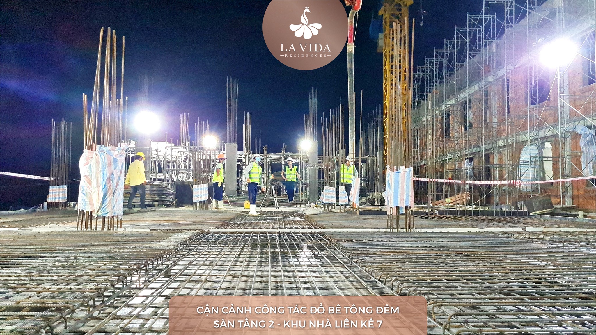 DỰ ÁN LA VIDA RESIDENCES THI CÔNG - GEMMA LAND VŨNG TÀU