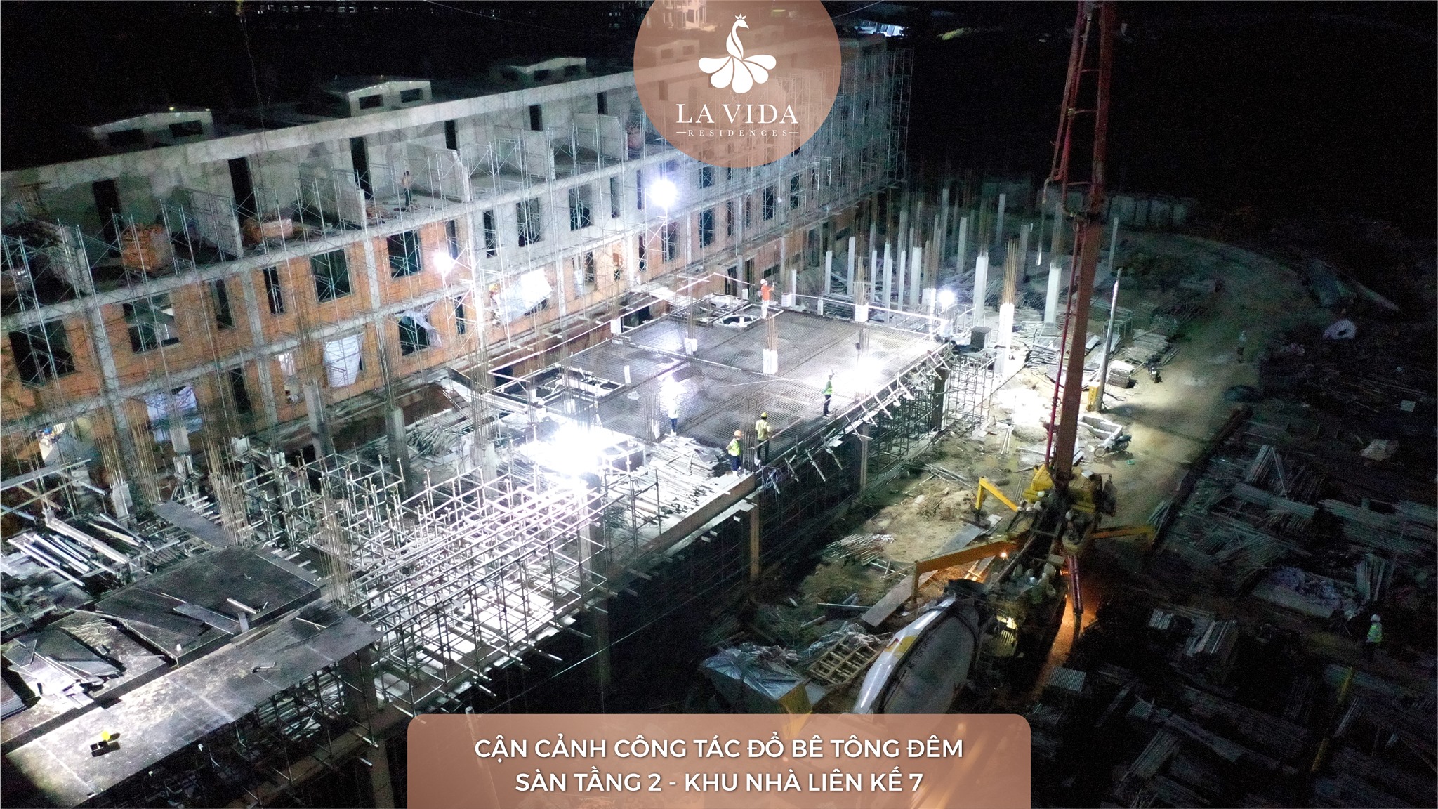 DỰ ÁN LA VIDA RESIDENCES THI CÔNG - GEMMA LAND VŨNG TÀU