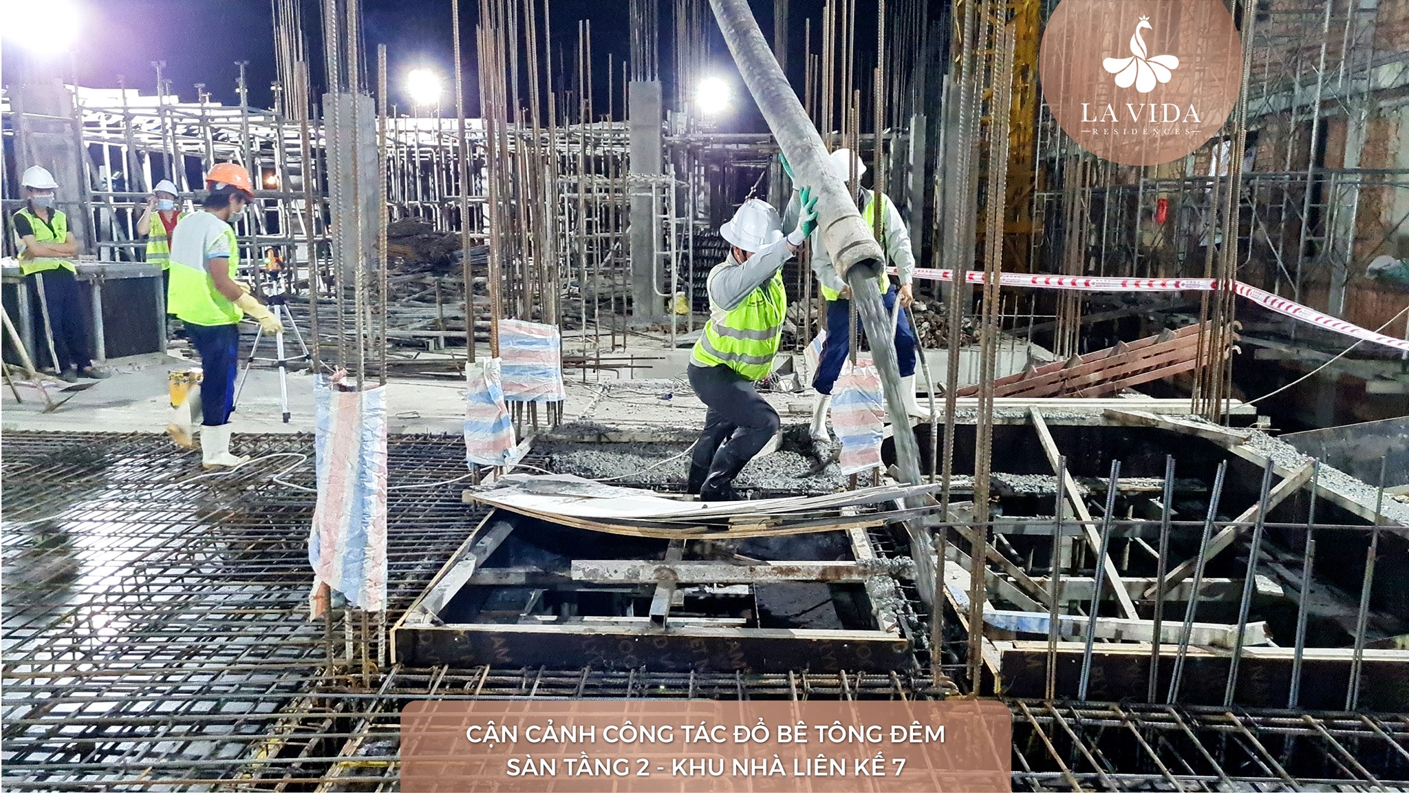 DỰ ÁN LA VIDA RESIDENCES THI CÔNG - GEMMA LAND VŨNG TÀU