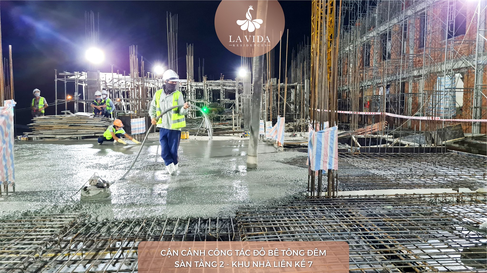 DỰ ÁN LA VIDA RESIDENCES THI CÔNG - GEMMA LAND VŨNG TÀU