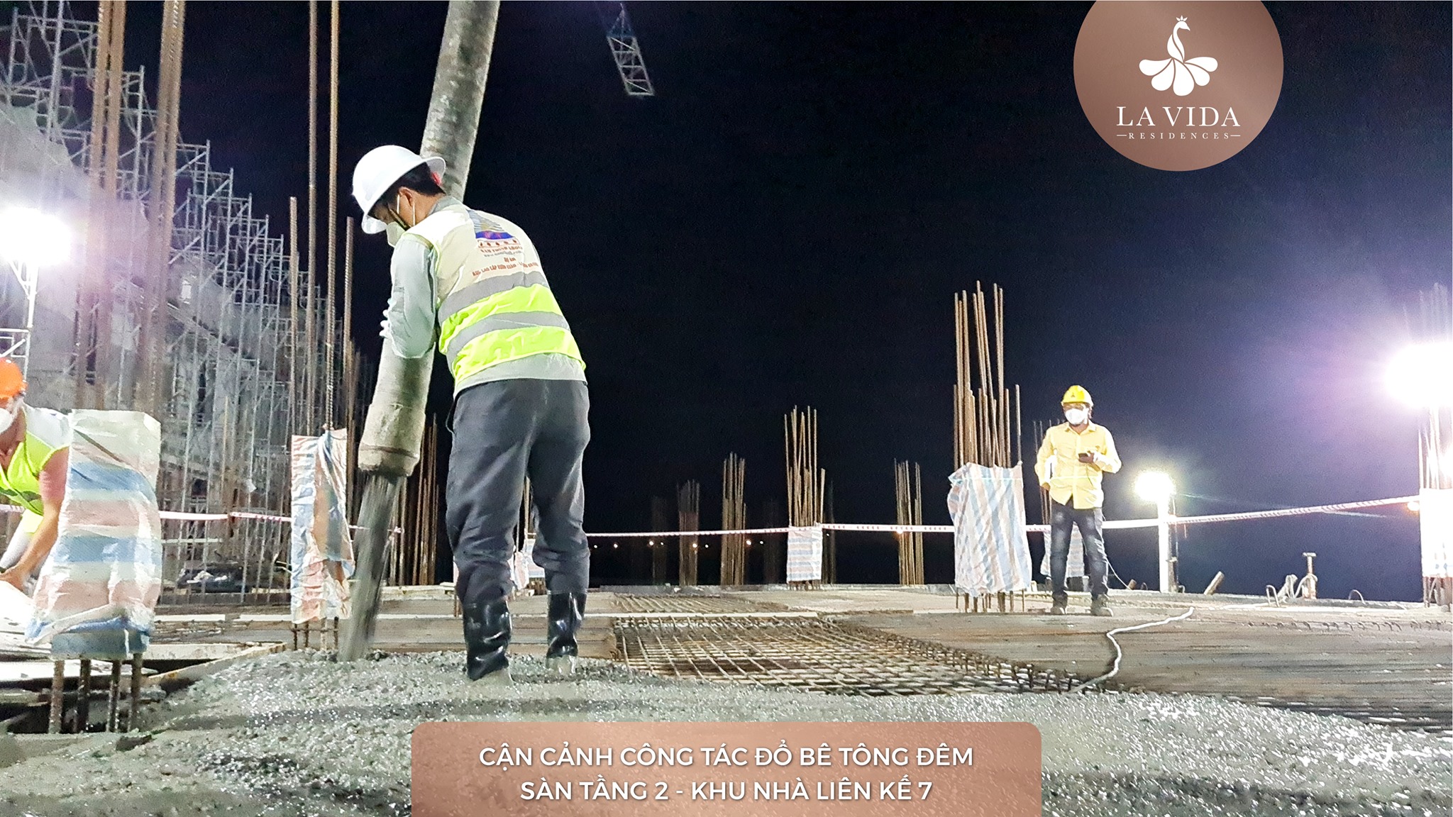 DỰ ÁN LA VIDA RESIDENCES THI CÔNG - GEMMA LAND VŨNG TÀU