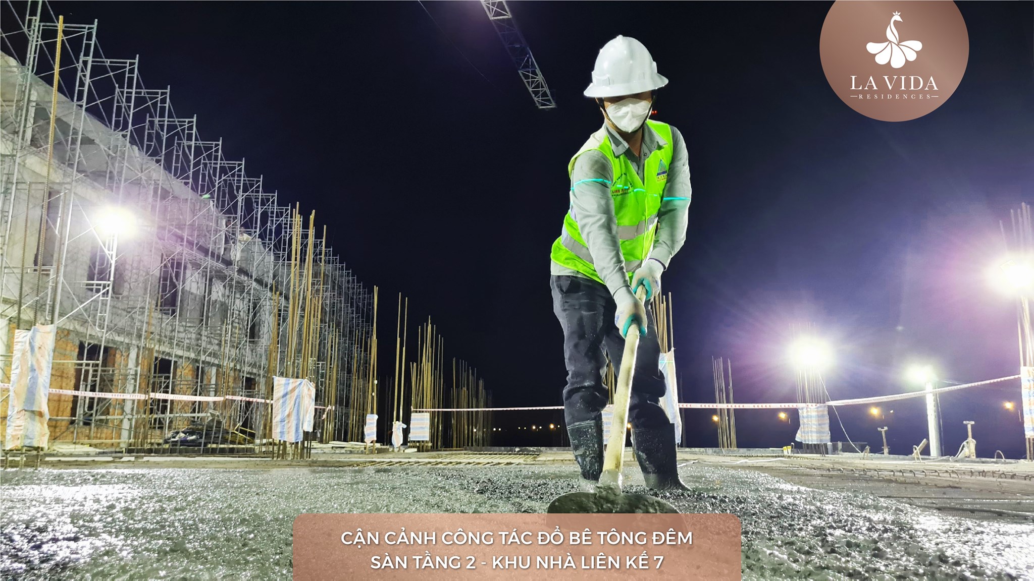 DỰ ÁN LA VIDA RESIDENCES THI CÔNG - GEMMA LAND VŨNG TÀU