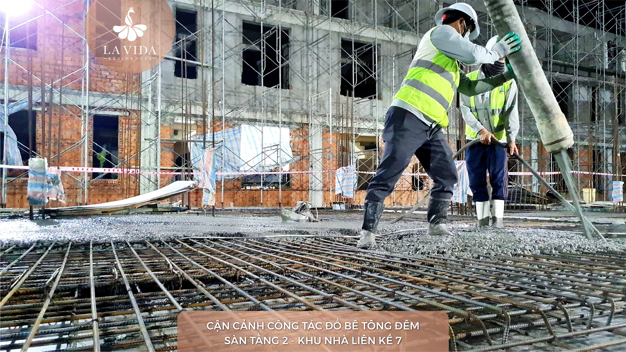 DỰ ÁN LA VIDA RESIDENCES THI CÔNG - GEMMA LAND VŨNG TÀU