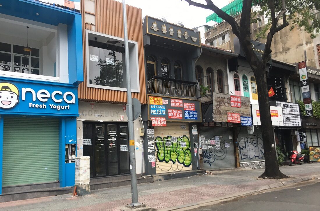 Khu trung tâm TP.HCM vắng lặng khi dịch Covid-19 tái bùng phát