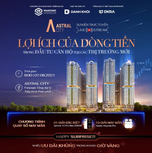 LỢI ÍCH CỦA DÒNG TIỀN TRONG ĐẦU TƯ CĂN HỘ ASTRAL CITY