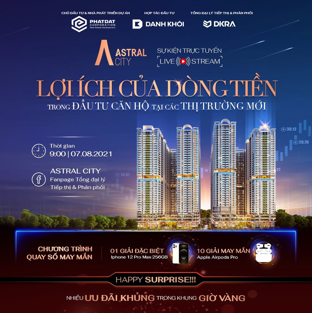 LỢI ÍCH CỦA DÒNG TIỀN TRONG ĐẦU TƯ CĂN HỘ ASTRAL CITY