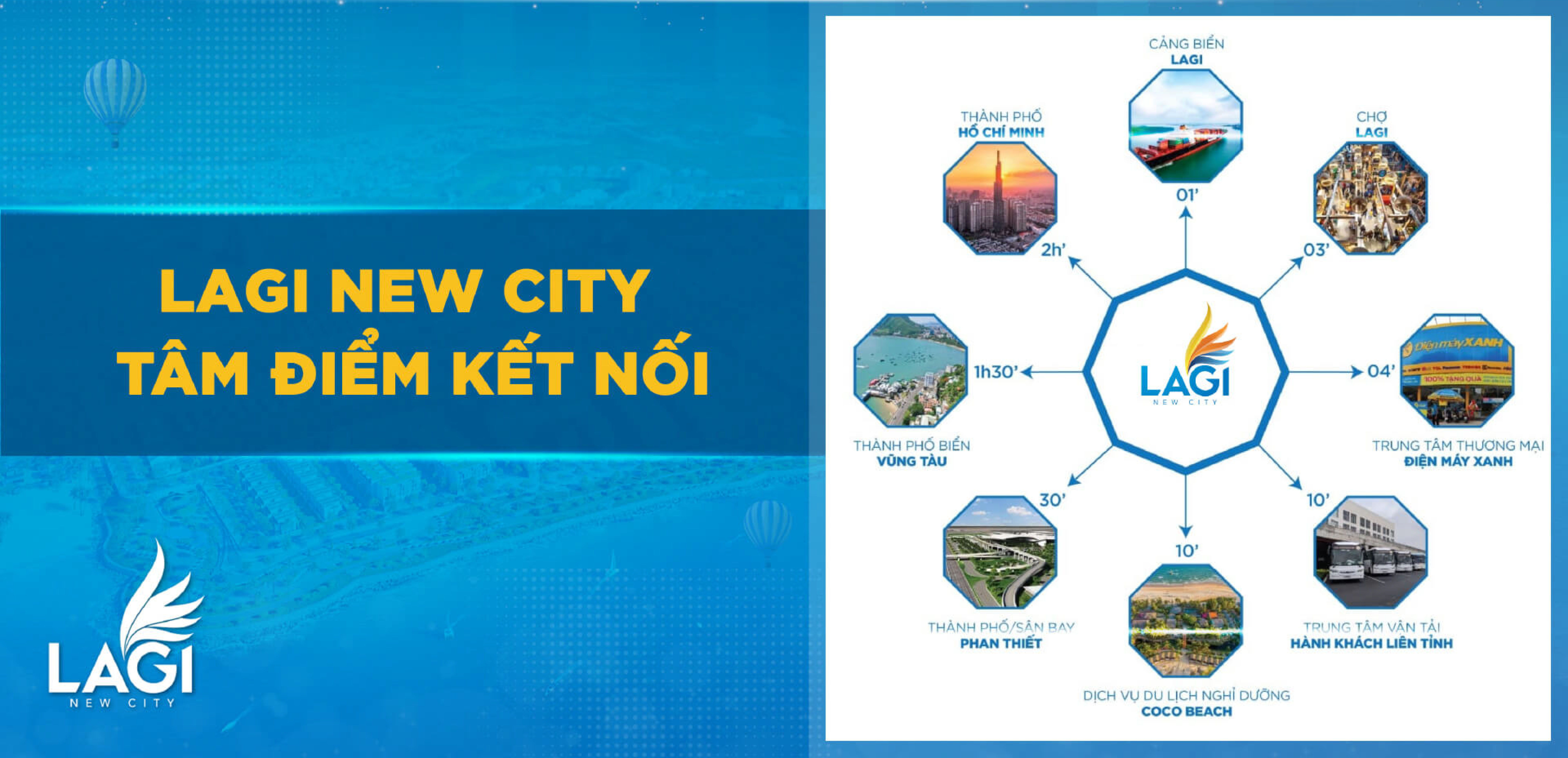 Lagi New City kết nối hạ tầng