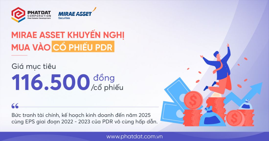 MASVN khuyến nghị mua vào cổ phiếu Phát Đạt PDR
