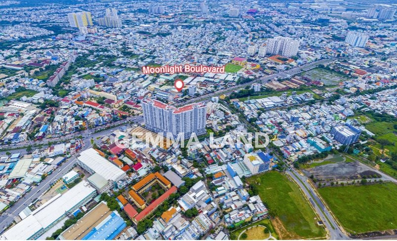 Moonlight Centre Point - Hình ảnh thực tế vị trí dự án căn hộ.