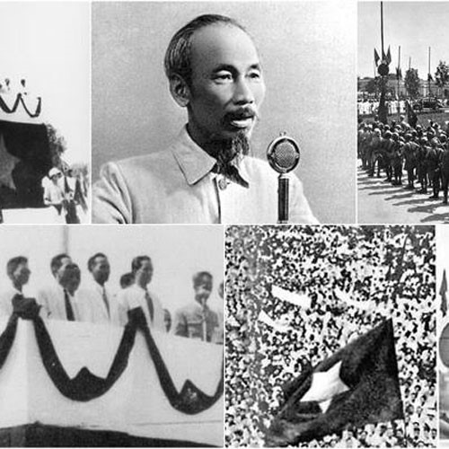 Ngày 2.9.1945, Chủ tịch Hồ Chí Minh đọc Tuyên ngôn độc lập