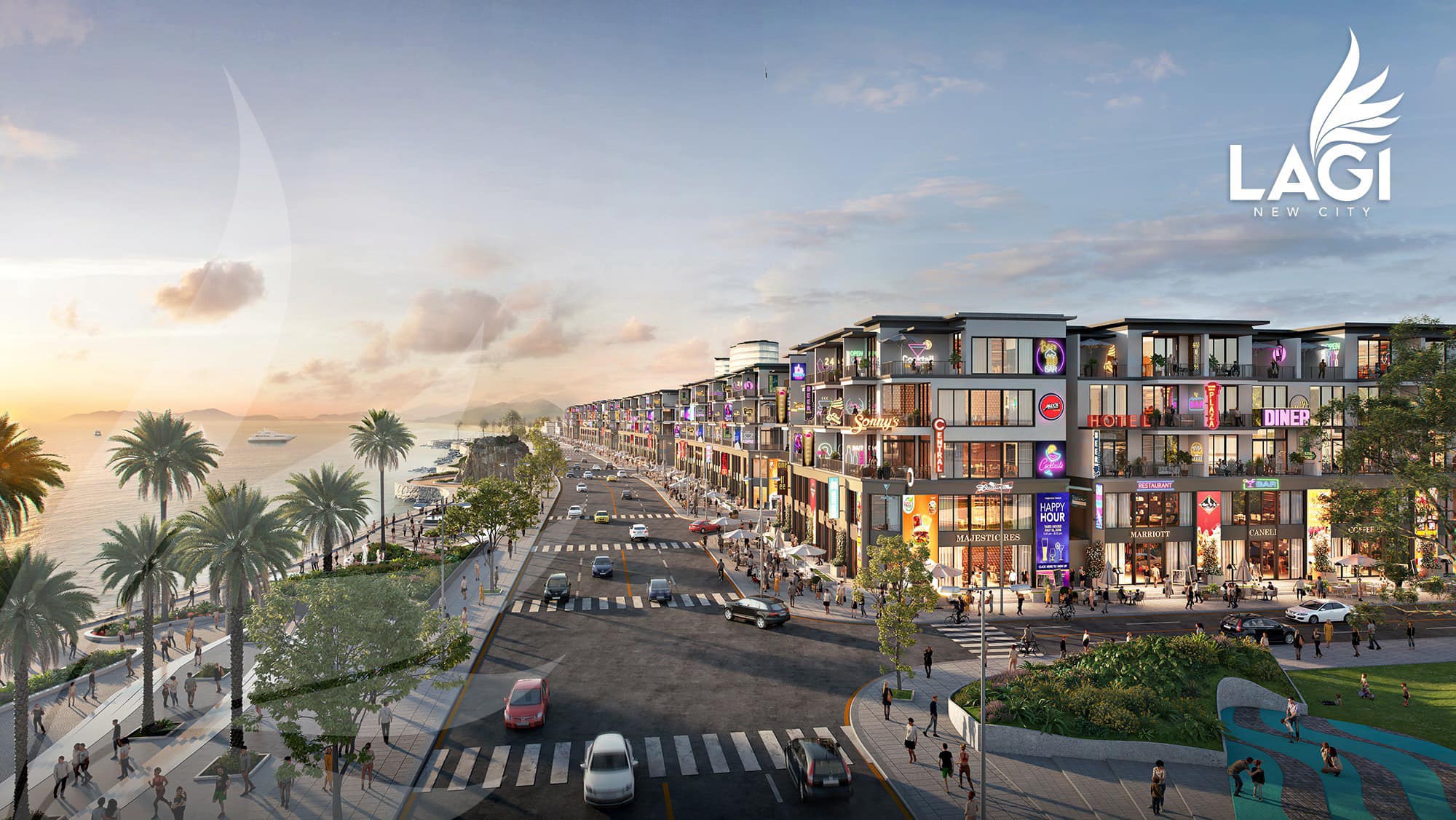 Nhà phố Lagi New City Bình Thuận