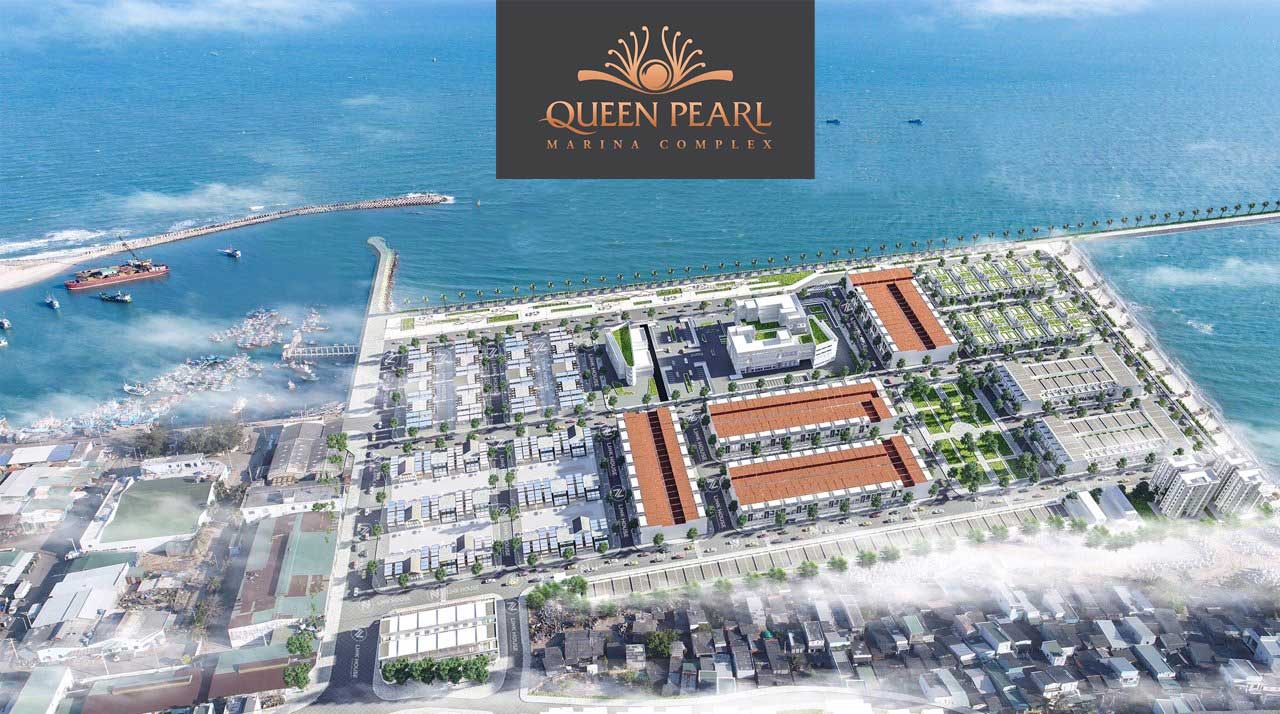 Phối cảnh dự án Queen Pearl Marina Complex Lagi Bình Thuận