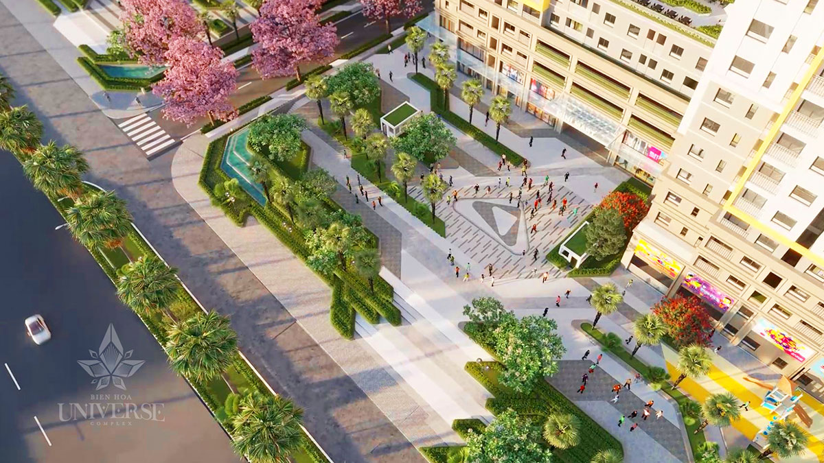 Quảng trường tỉnh Bien Hoa Universe Complex