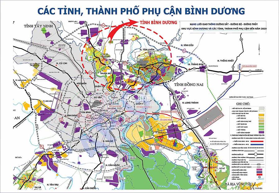 Thông tin quy hoạch mở rộng Quốc lộ 13 từ TPHCM – Bình Dương 2021 – 2025