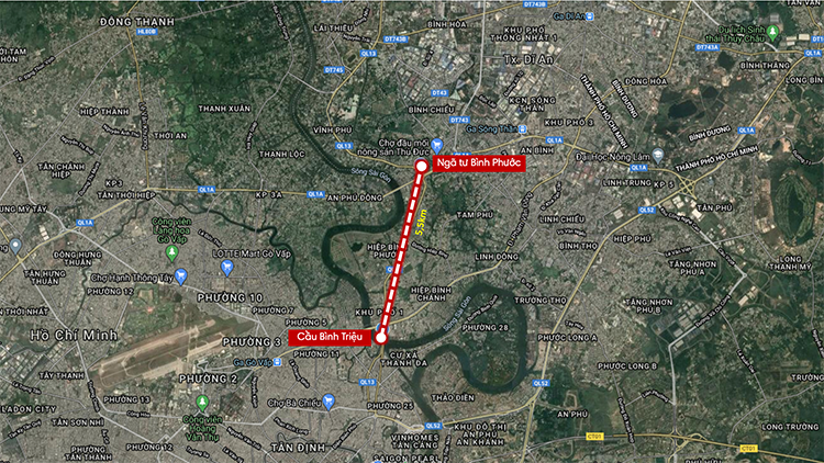 Thông tin quy hoạch mở rộng Quốc lộ 13 từ TPHCM – Bình Dương 2021 – 2025