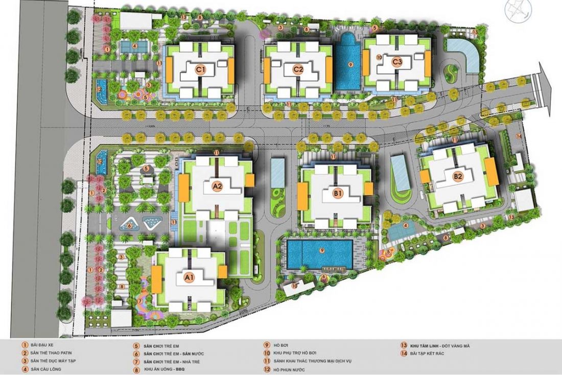 Tiện ích Biên Hòa Universe Complex