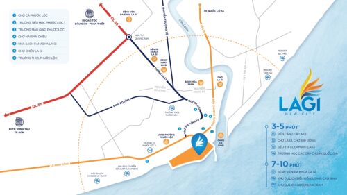 Tiện ích ngoại khu dự án Lagi New City