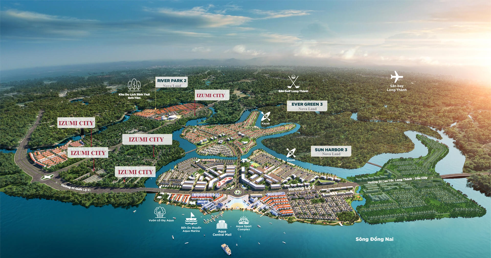 dự án Izumi City Nam Long