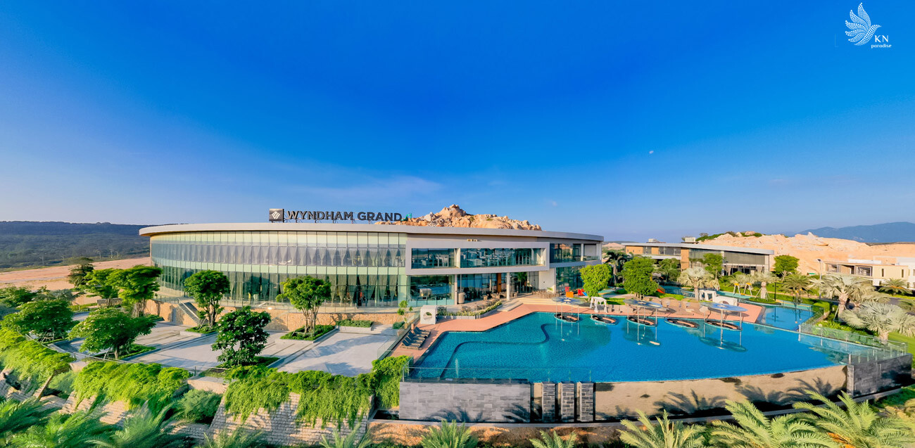 hình ảnh thực tế tại dự án phân khu Para Sol và KN Paradise Cam Ranh