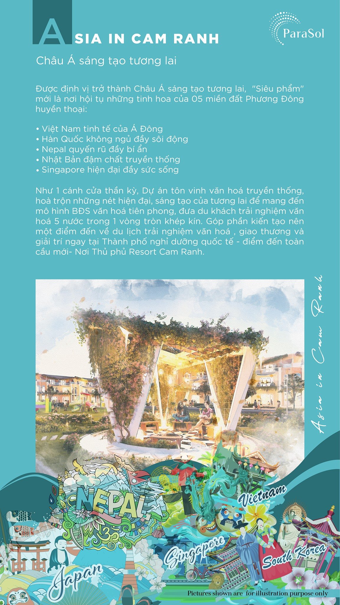 Dự án Para Sol Cam Ranh mở ra một kỉ nguyên mới của Châu Á sáng tạo tương lai.