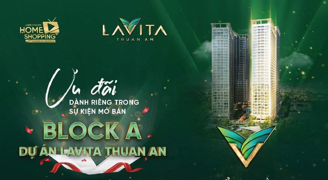 Lavita Thuận An mở bán Block A