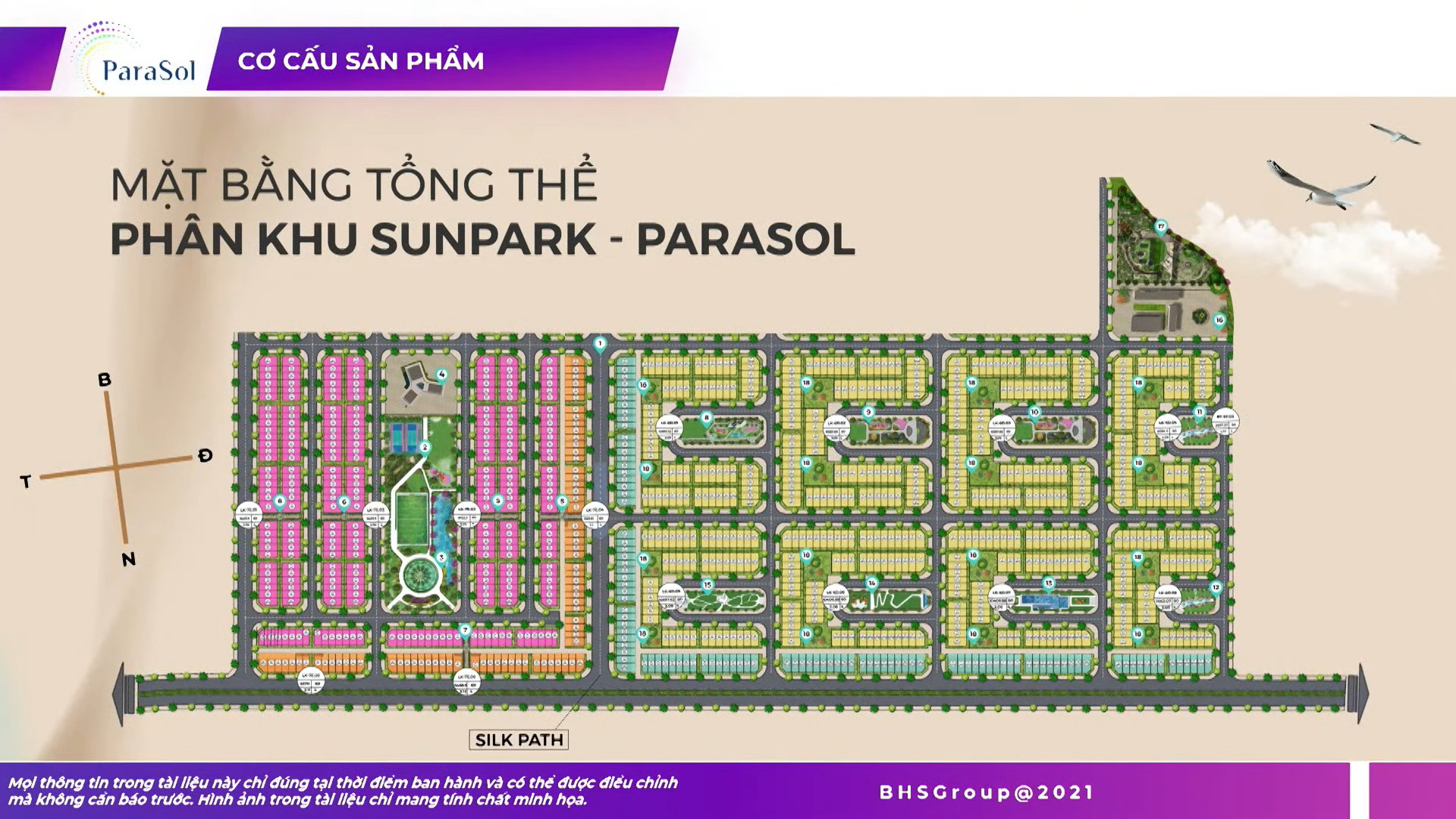 Mặt Bằng dự án Para Sol Cam Ranh